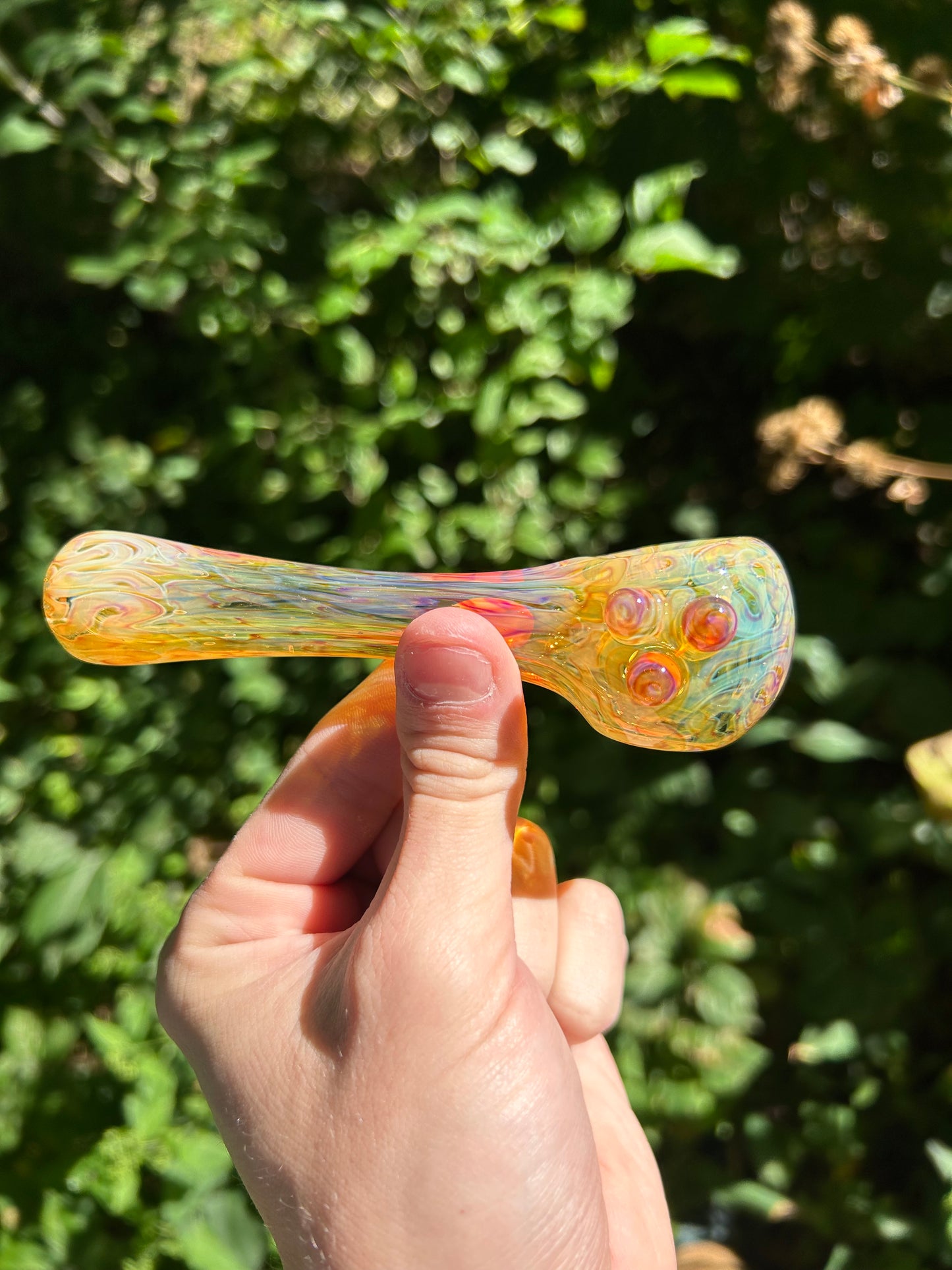 Amber Purple Brain Tech Pipe