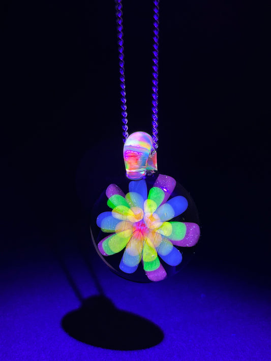Rainbow Implosion Pendant