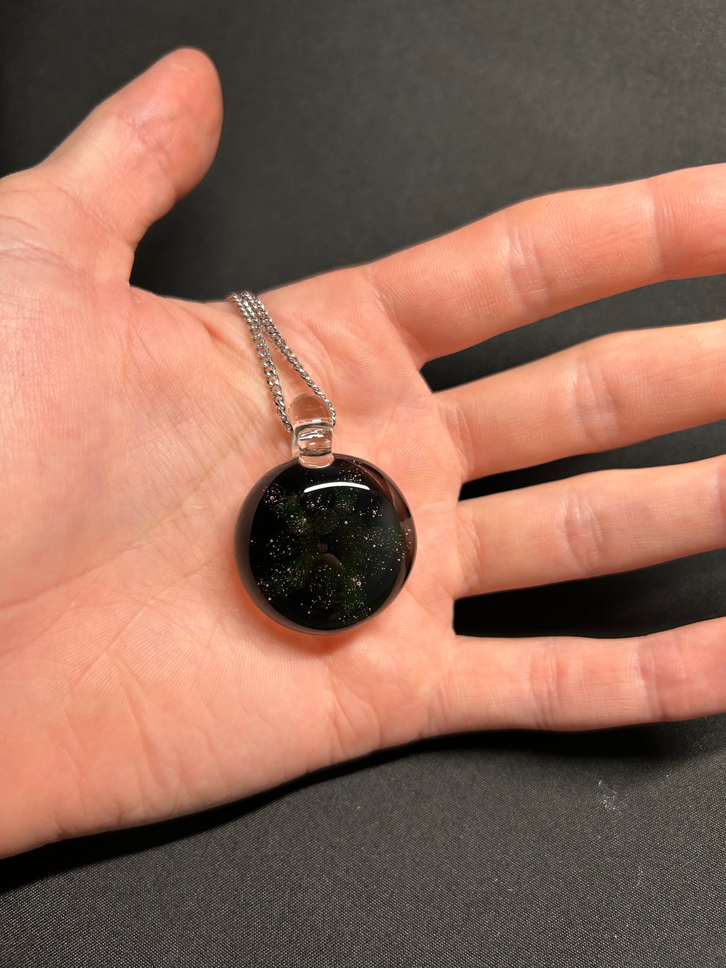 Rainbow Implosion Pendant