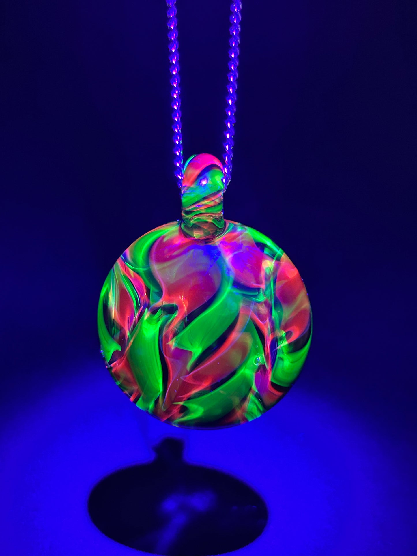 Multi Color Cane UV Pendants