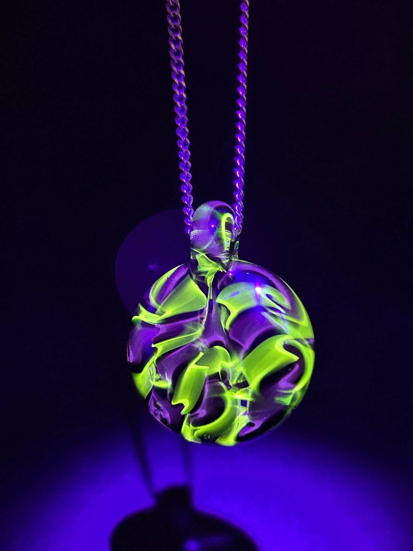 Multi Color Cane UV Pendants