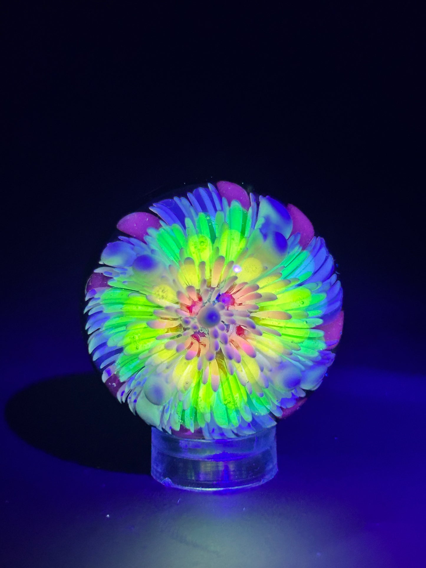Rainbow UV Implosion Marble 33mm