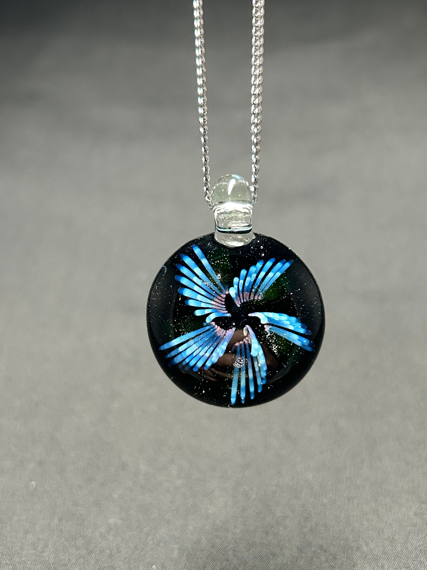 Rainbow Implosion Pendant