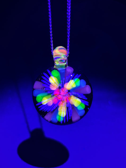 Rainbow Implosion Pendant