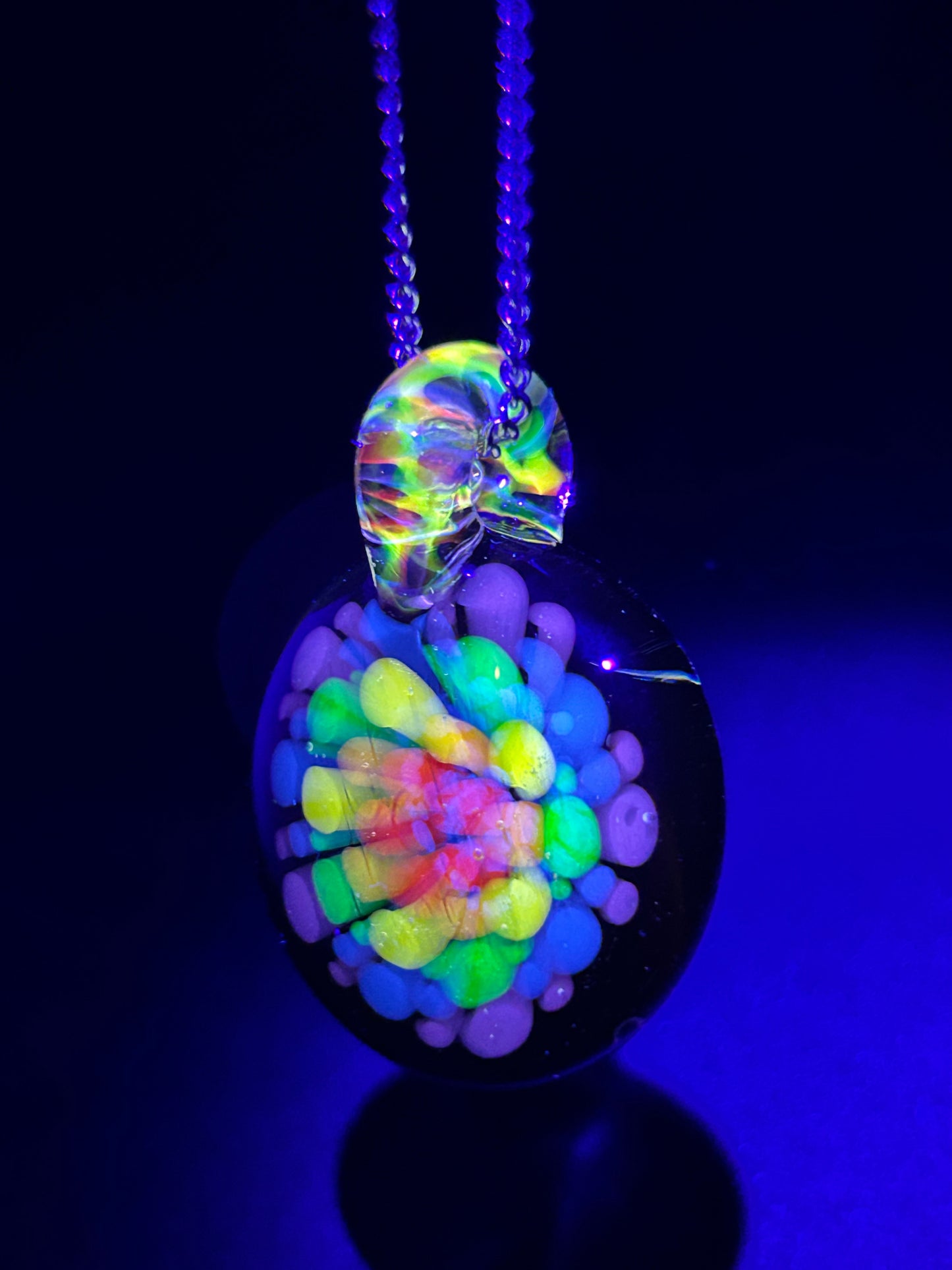 Rainbow Implosion Pendant