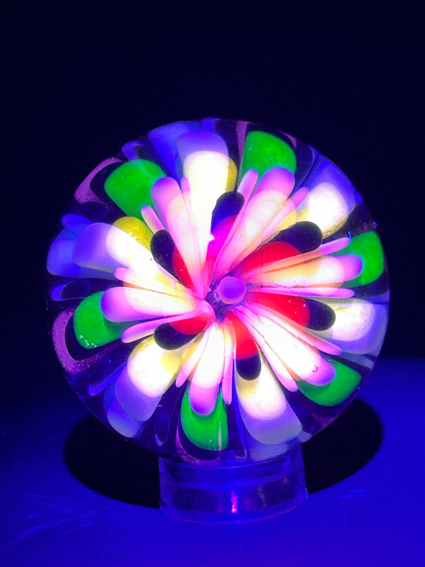 Rainbow UV Implosion Marble 37mm