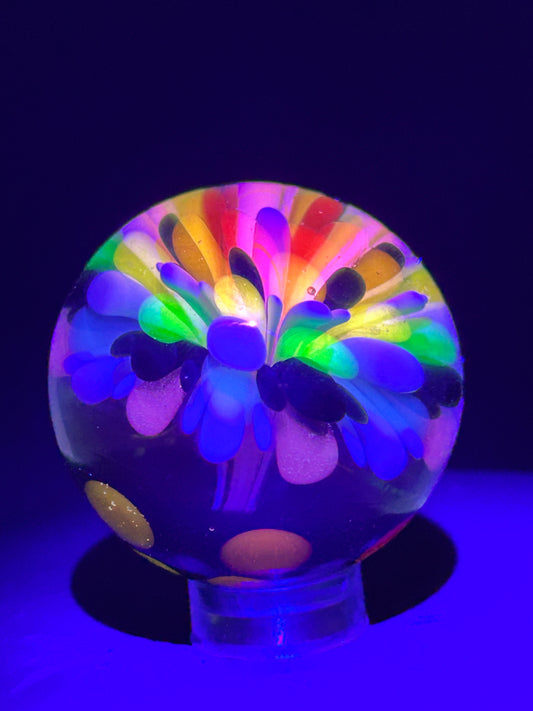 Rainbow UV Implosion Marble 37mm