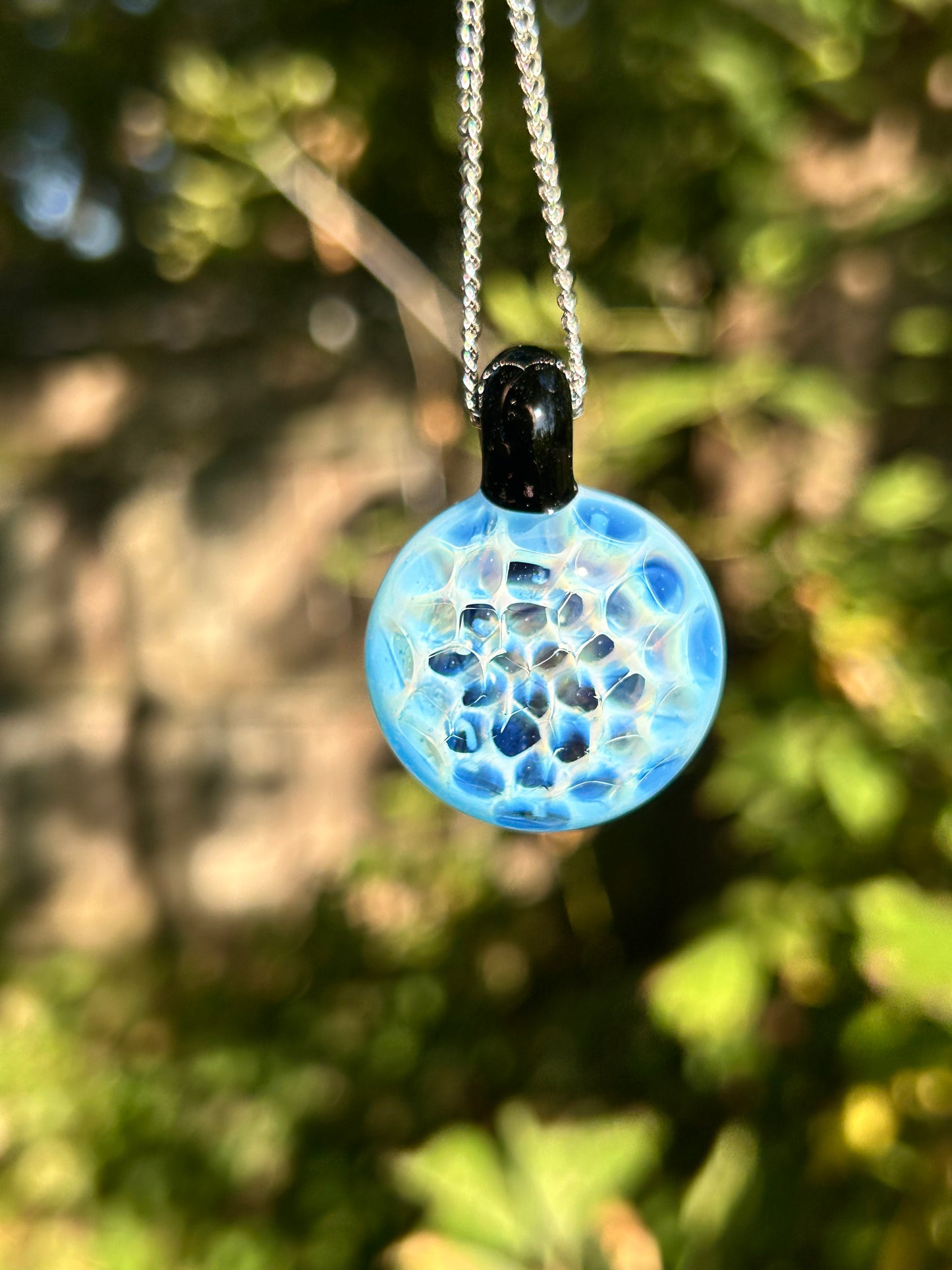 Opal White Pendant (UV Reactive)