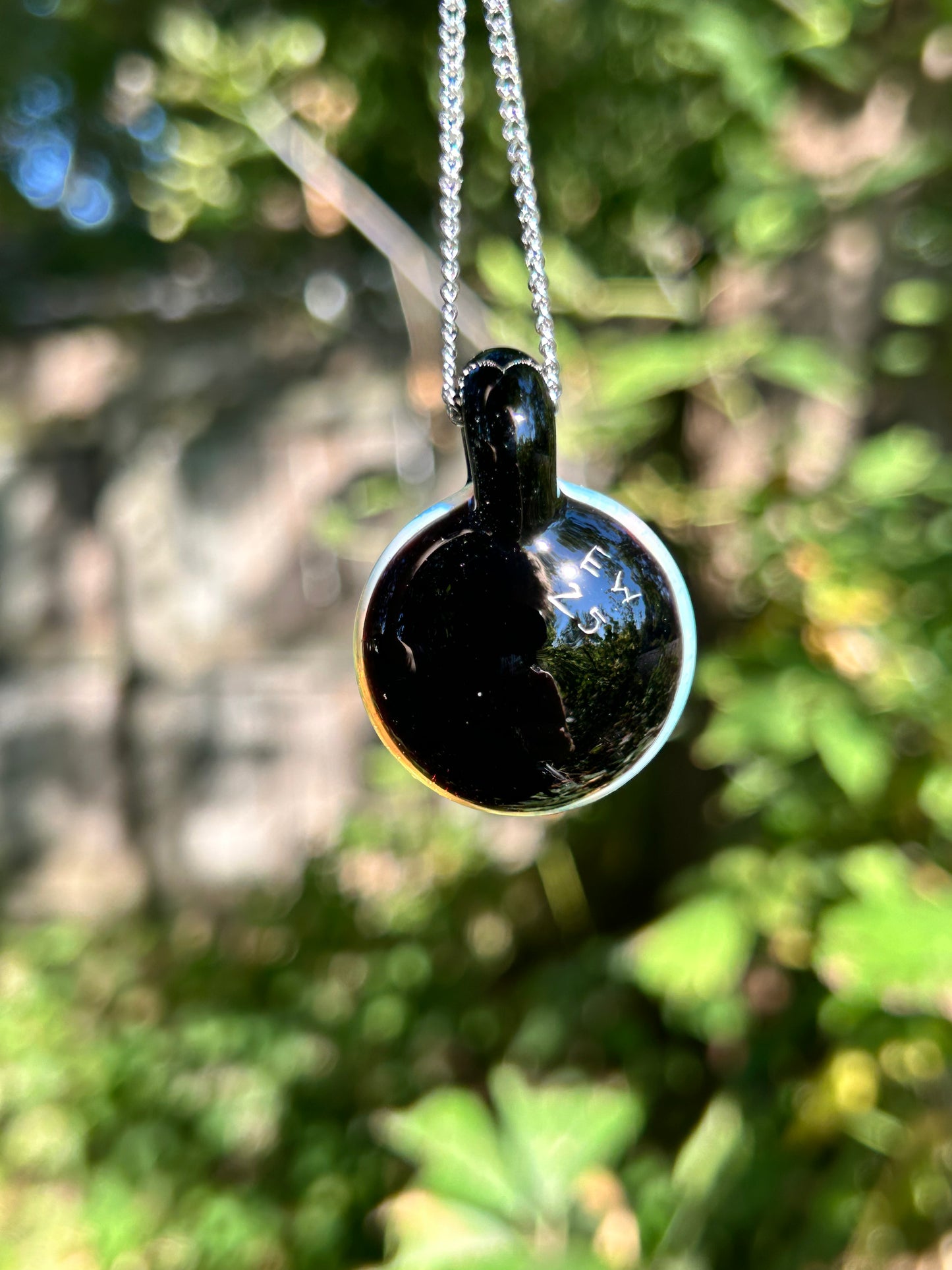 Opal White Pendant (UV Reactive)