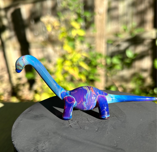 Amber Purple Dino