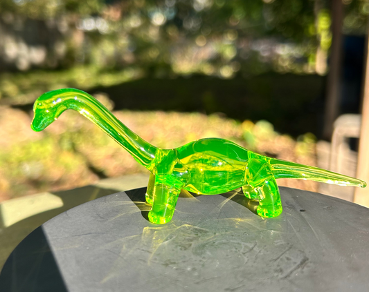 Uranium Glass Dino