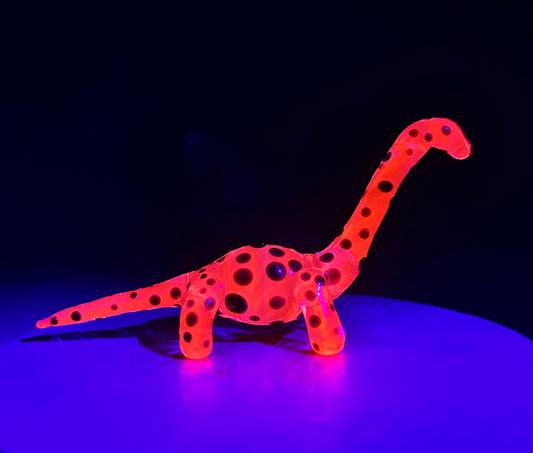 UV Pink Poka Dot Dino