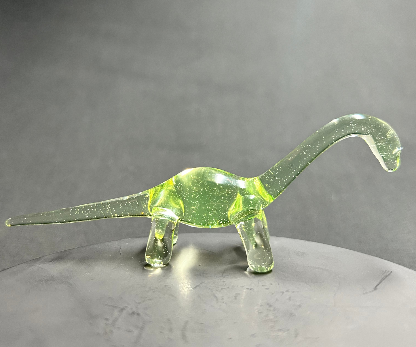 Uranium Glass Dino