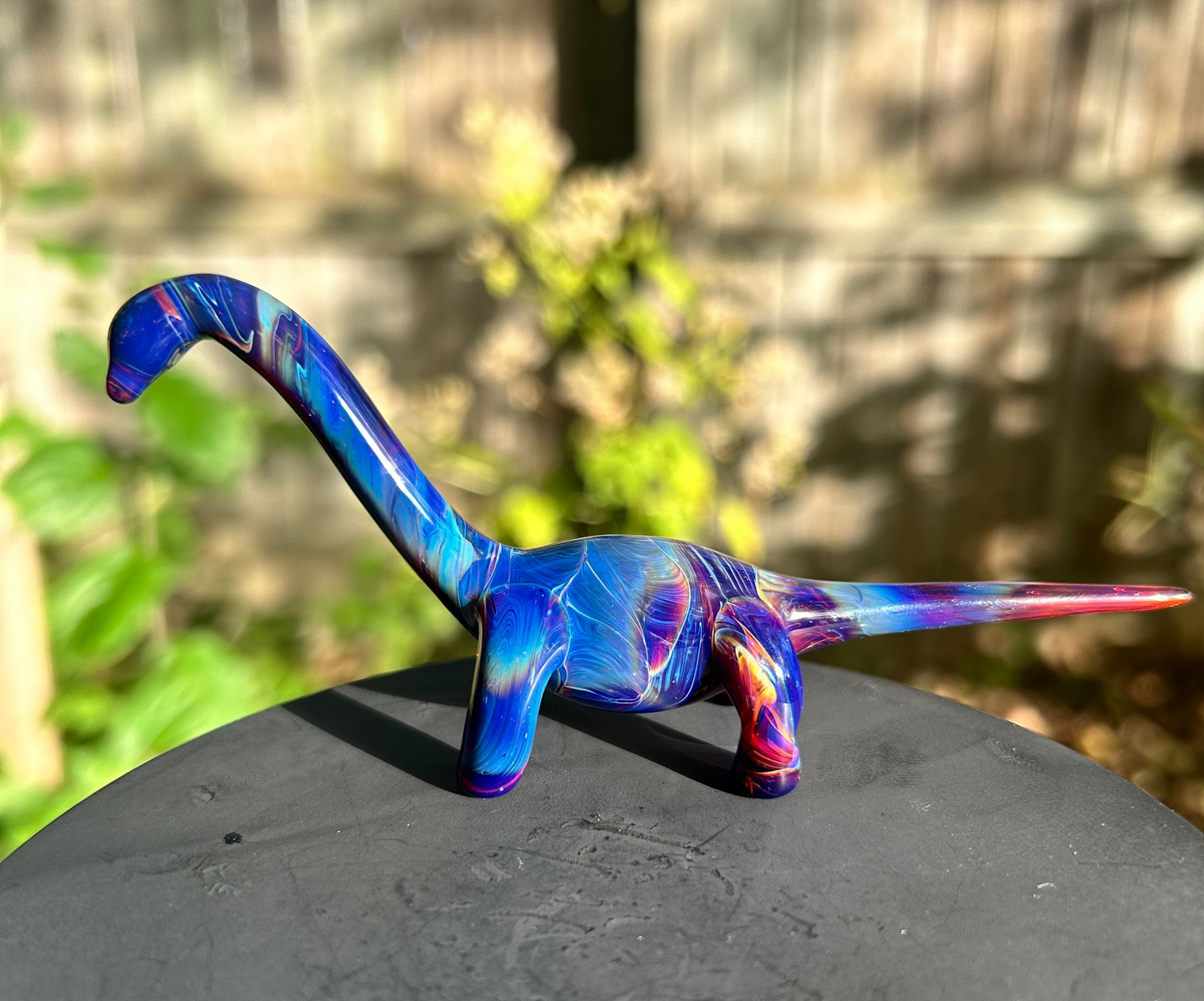 Amber Purple Dino