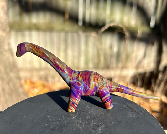 Amber Silver Dino