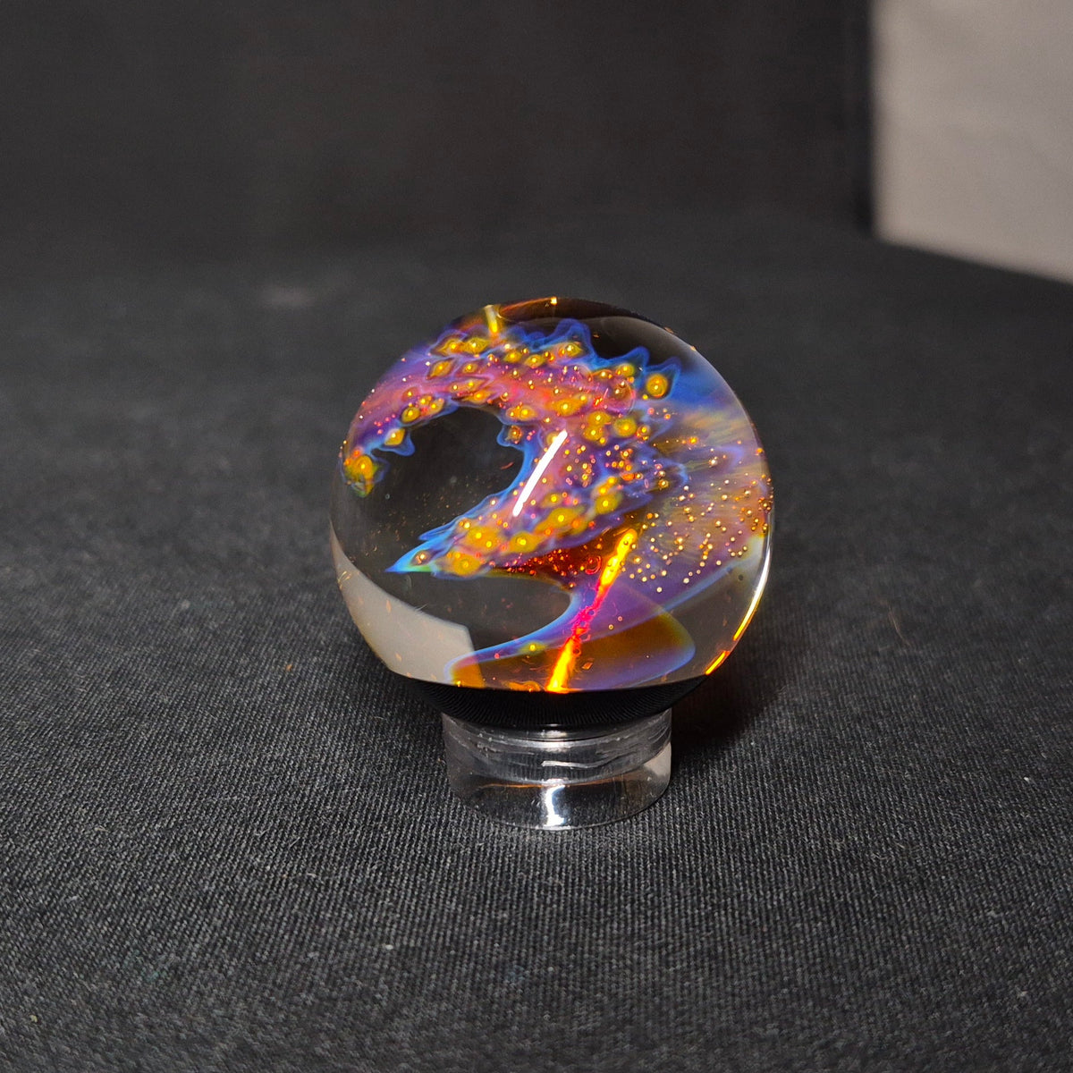 Silver Splatter #2 (29mm)